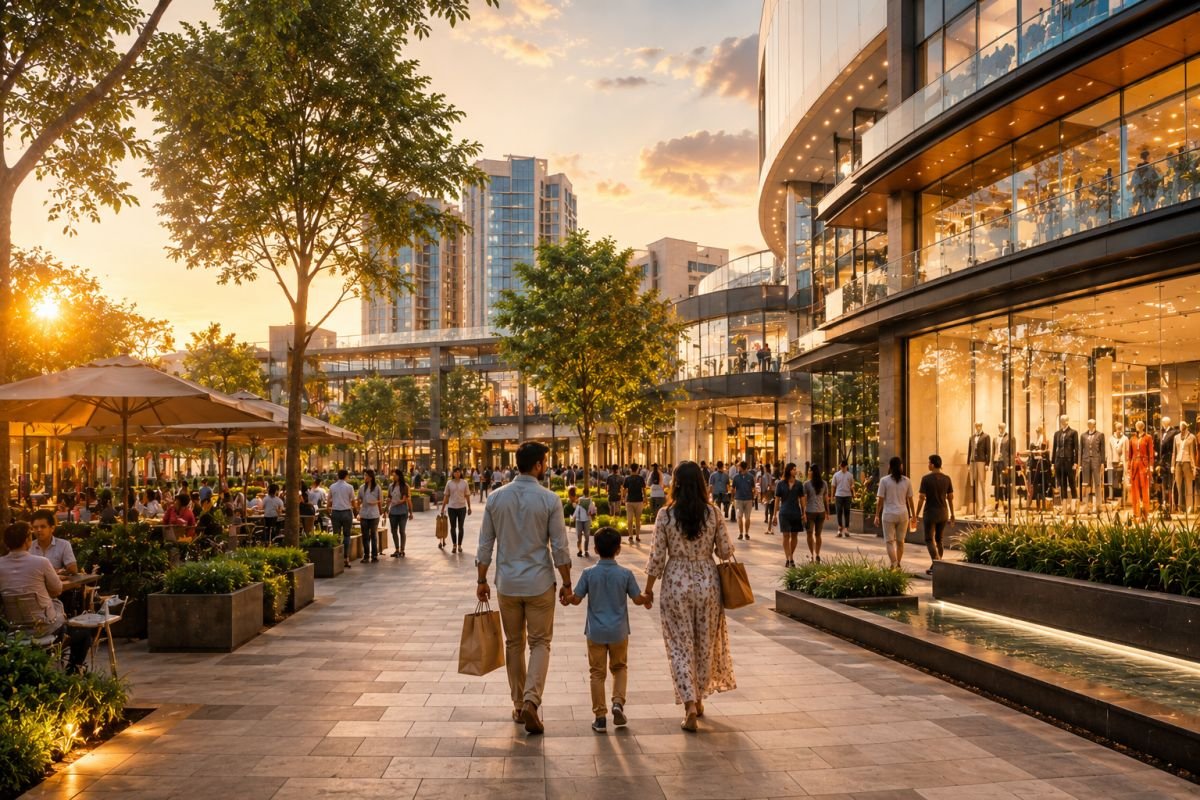 Shopping malls and lifestyle destinations near Smartworld The Edition