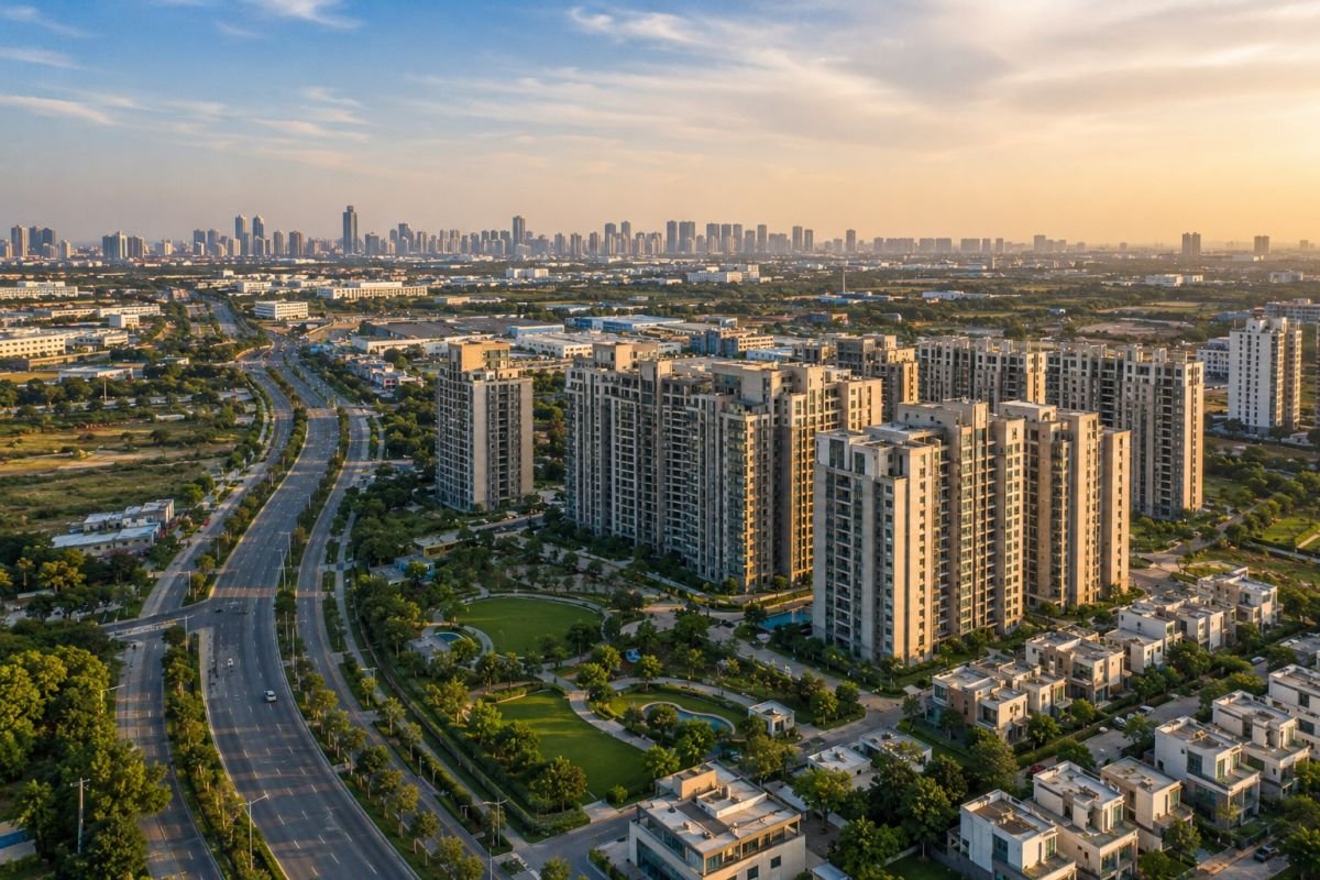 Residential developments in Manesar compared with Gurgaon growth corridors