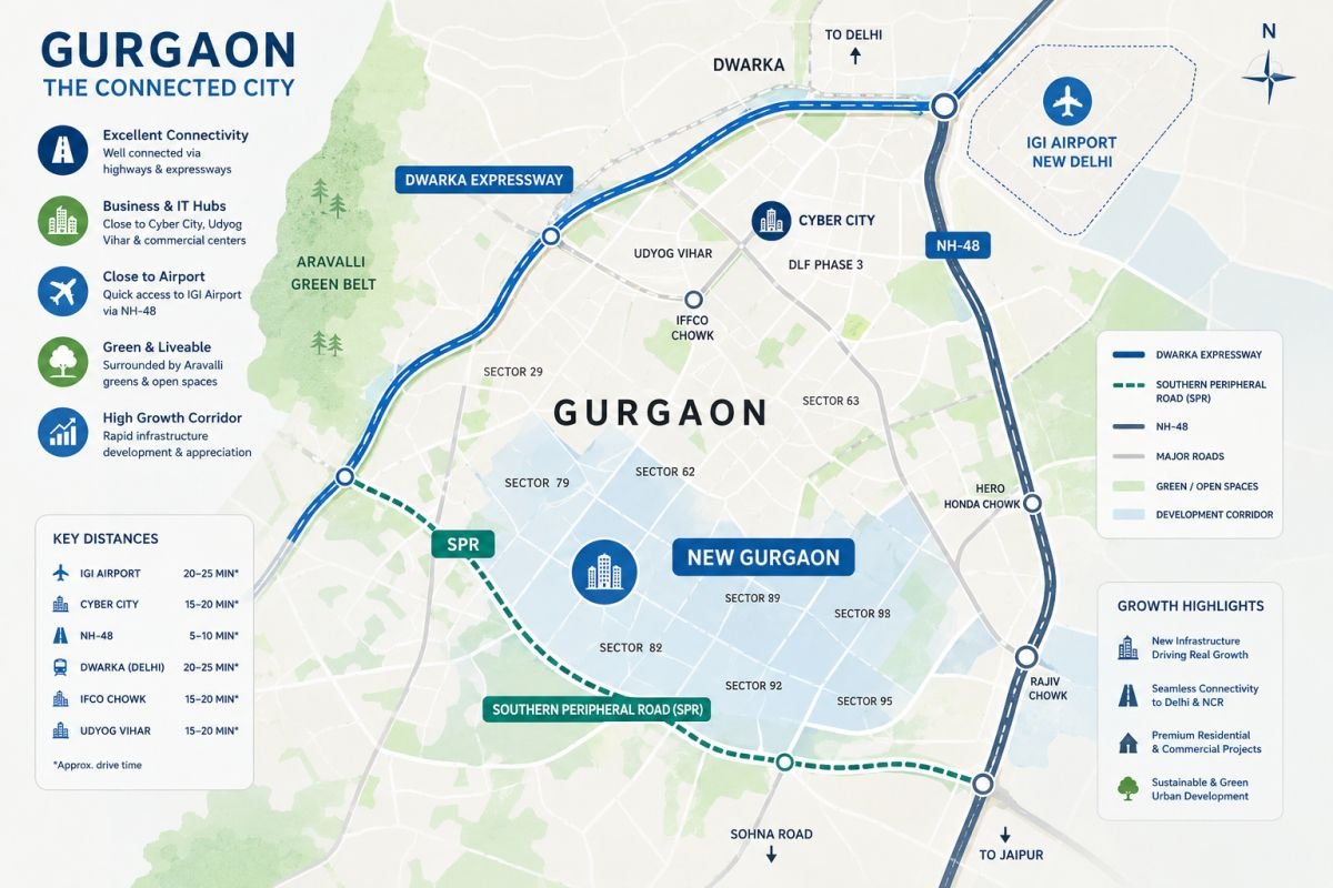New Gurgaon, Dwarka Expressway and SPR residential growth corridors