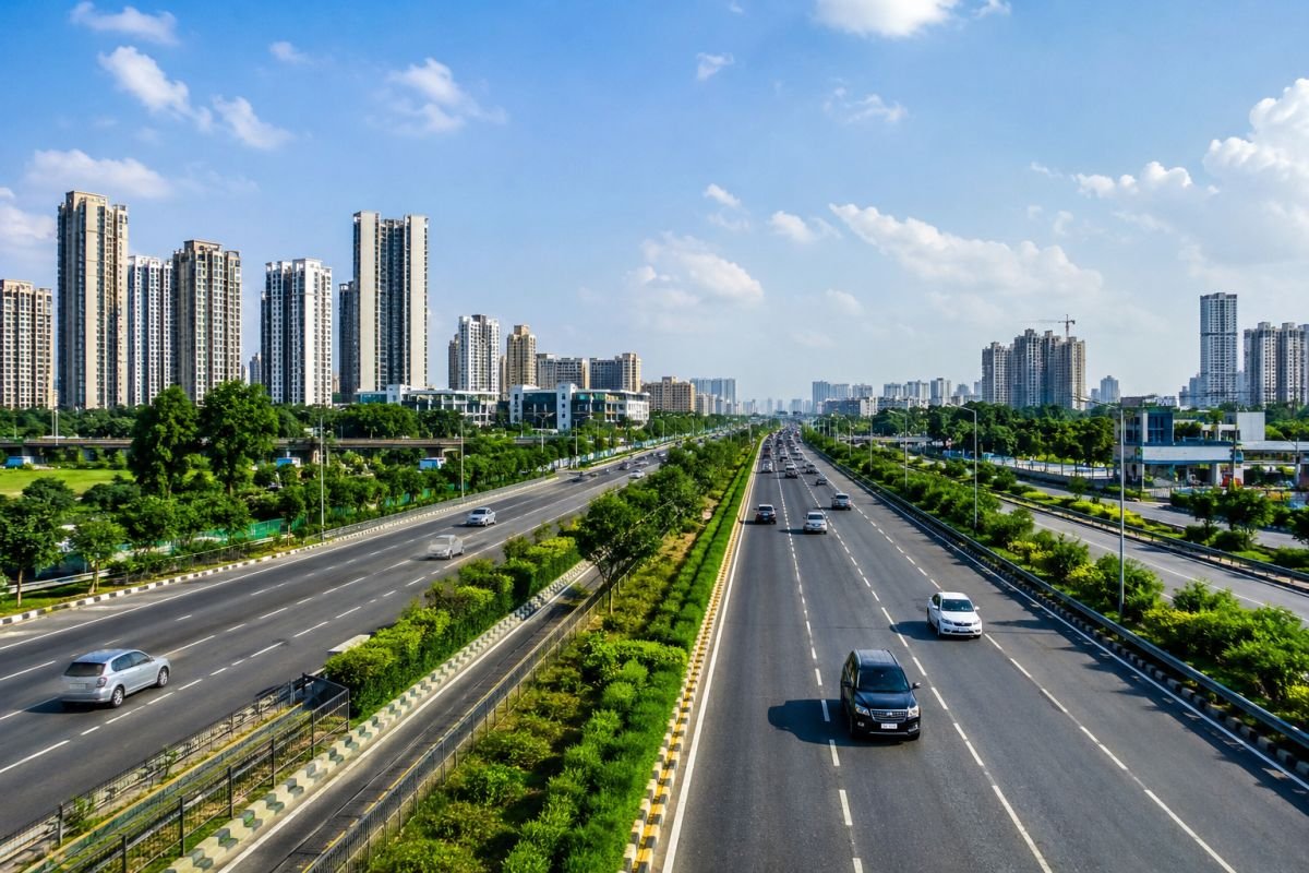 NH-48 highway connectivity from Emaar Serenity Hills Gurgaon