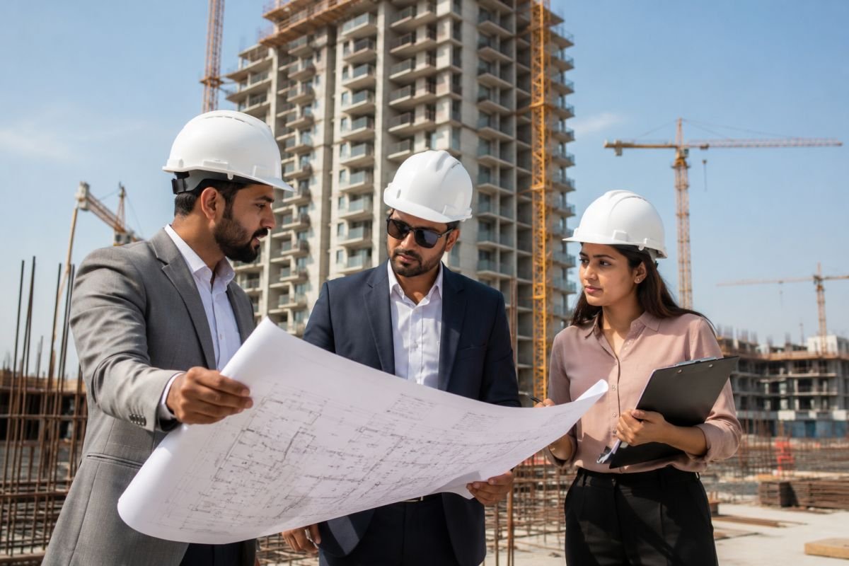 Buyer performing property due diligence before purchasing a flat in Gurgaon