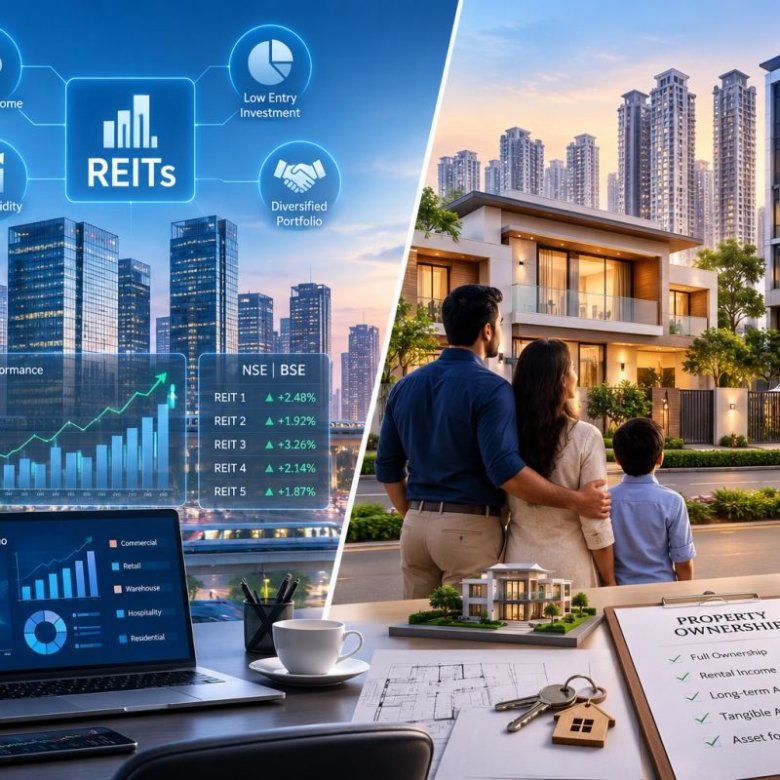 REITs vs Direct Property Investment: Which Is Right for Indian Buyers?