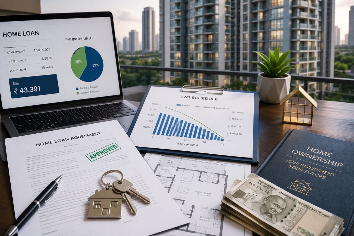 Rent vs buy cost comparison in Gurgaon with EMI and rent analysis