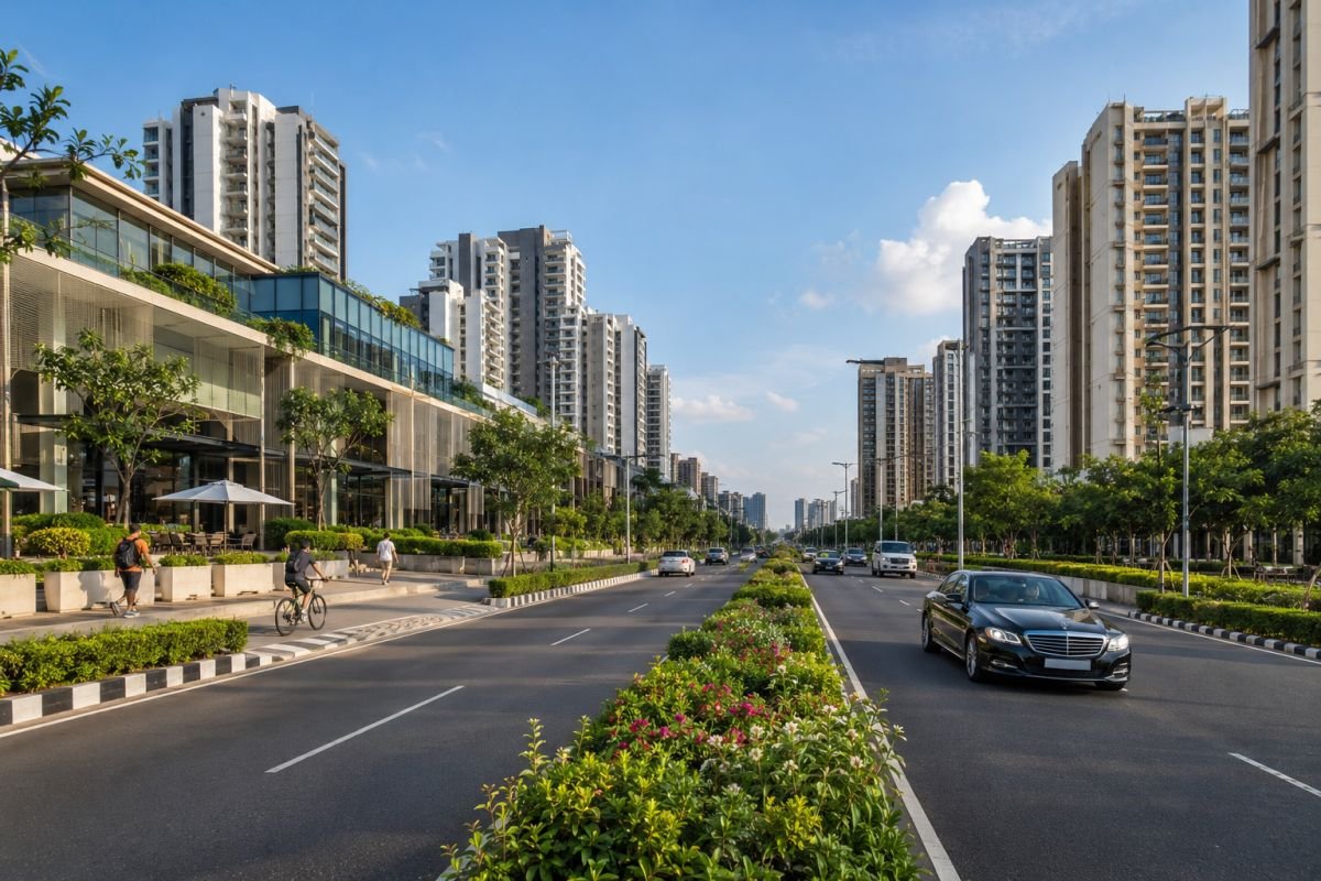 Sector 58 Golf Course Extension Road luxury residential corridor
