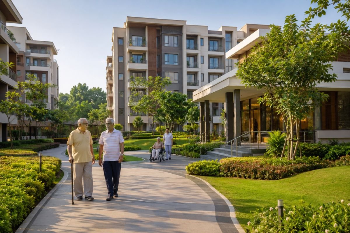 Senior-centric residential community designed for independent and comfortable living