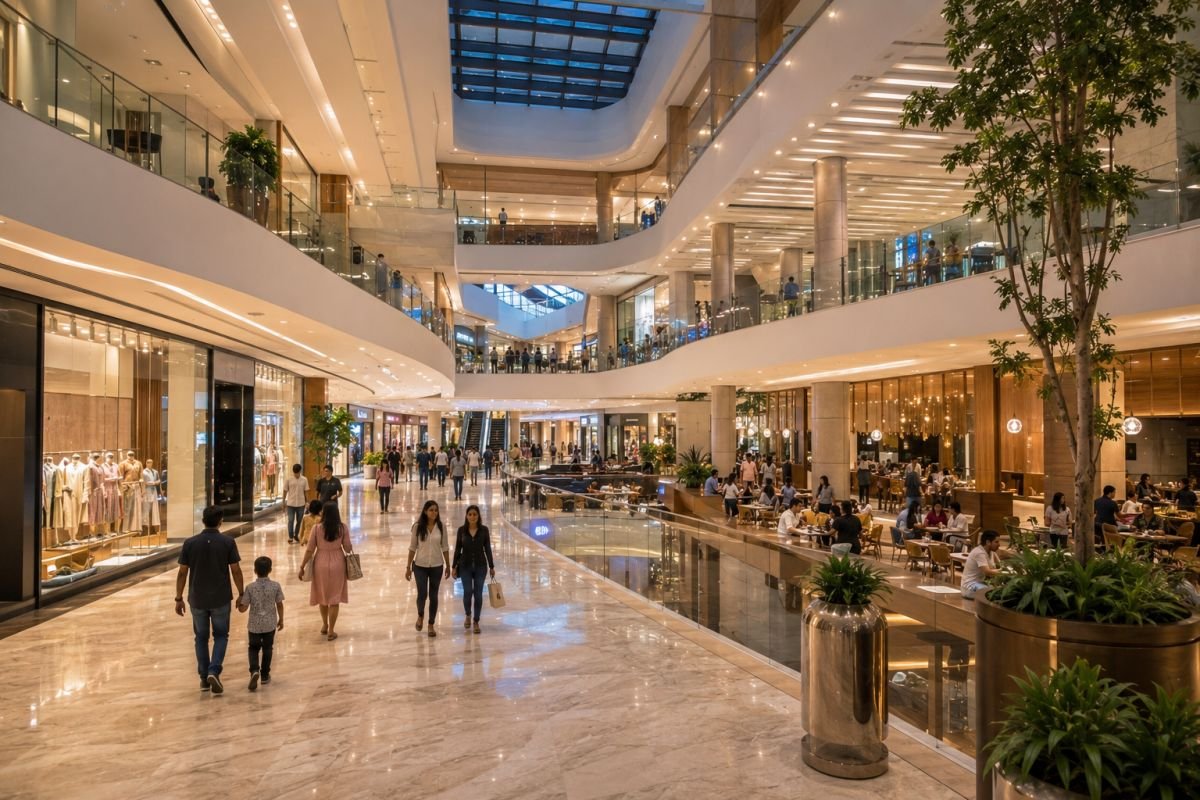 Shopping malls and lifestyle destinations near Sobha Aranya