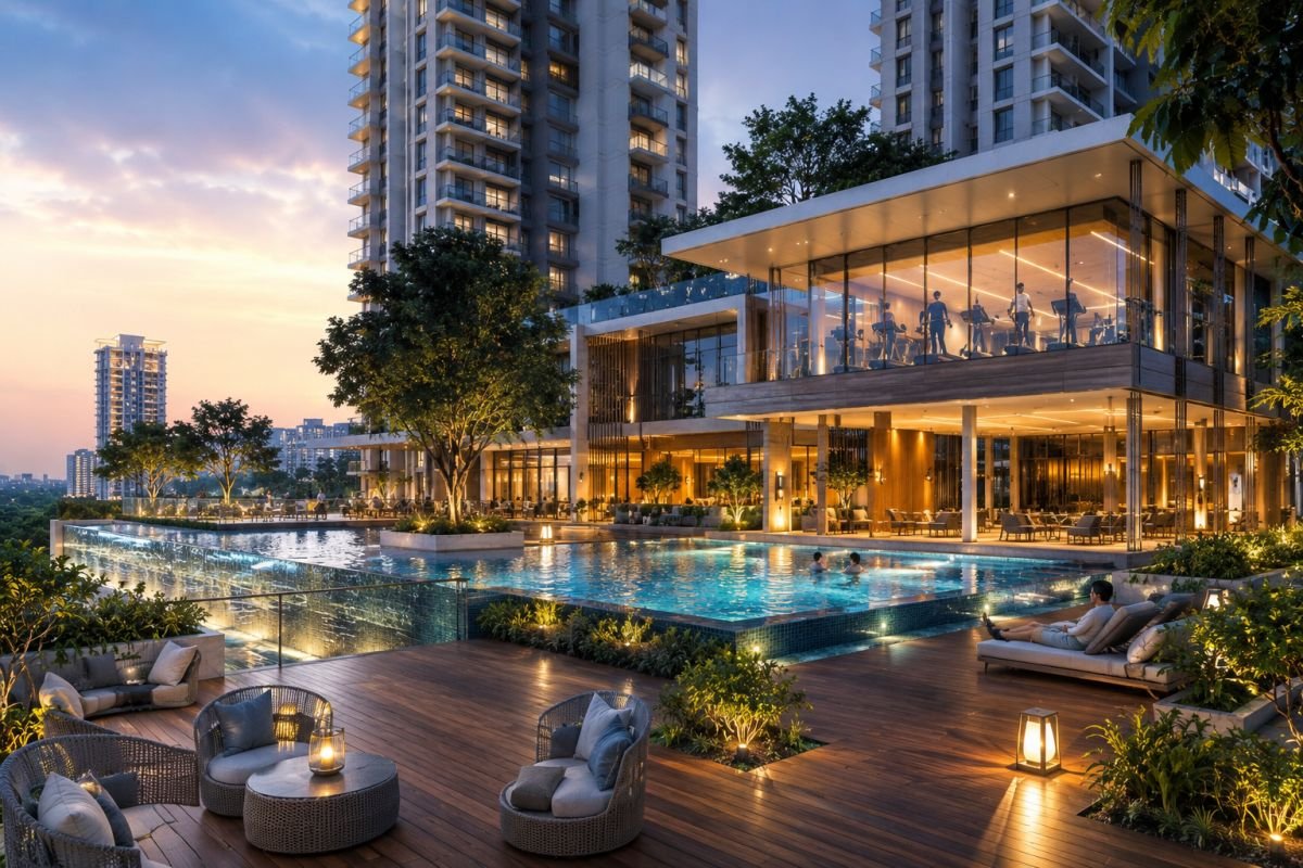 Luxury clubhouse and lifestyle amenities at Smartworld The Edition Sector 66