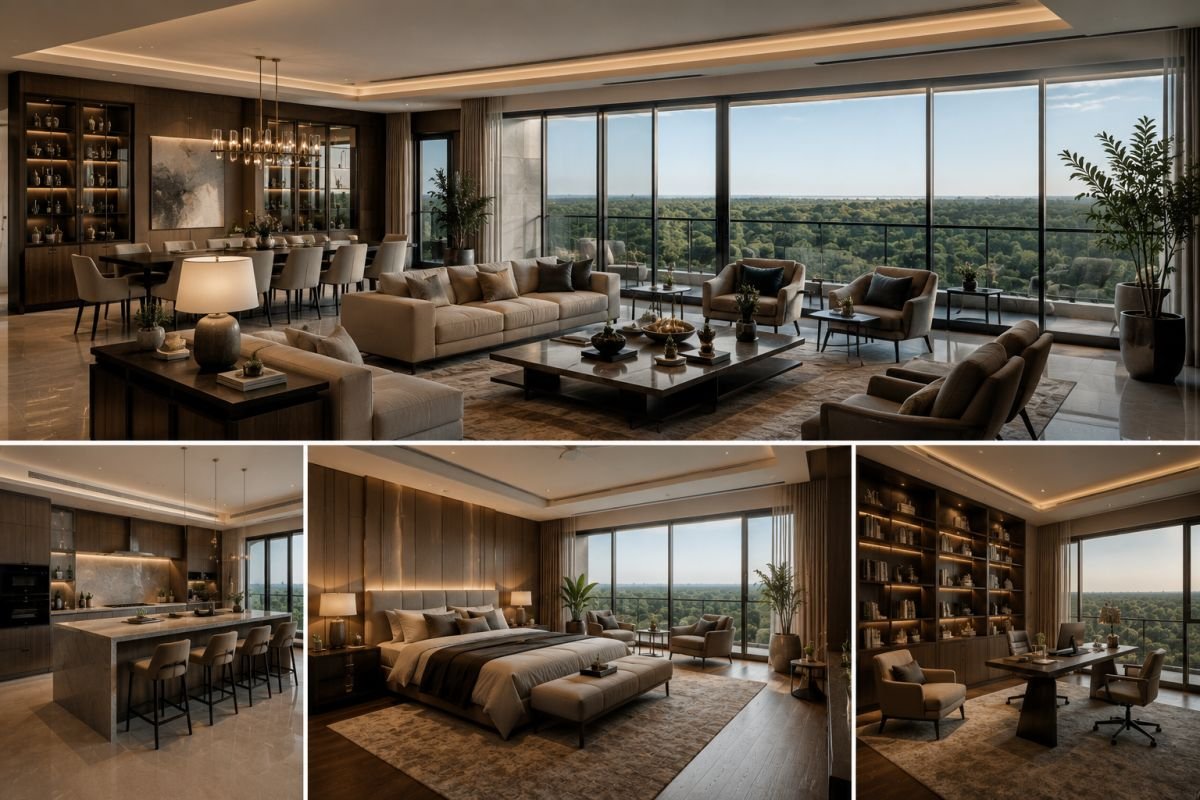 Premium 4 BHK luxury apartment with spacious interiors