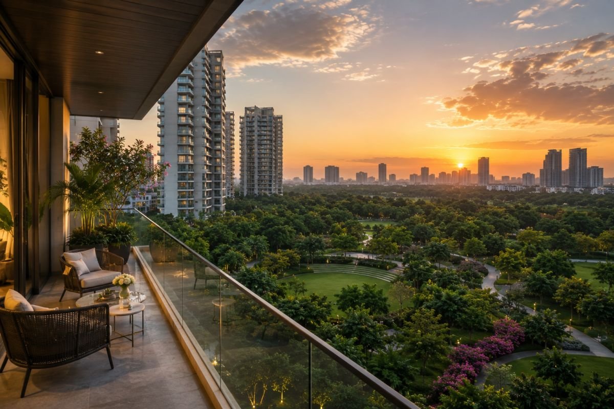 Luxury apartments surrounded by greenery at Sobha Aranya Sector 80 Gurgaon