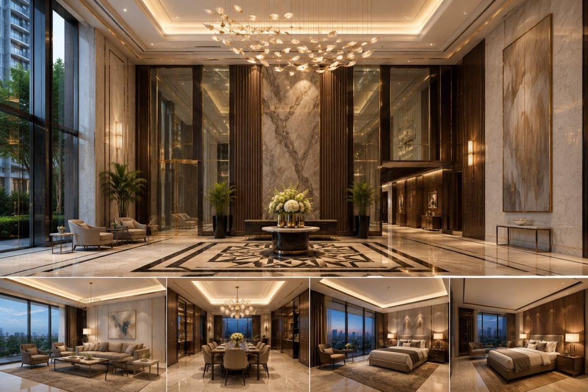 Premium apartment interiors and construction finishes by Sobha Limited