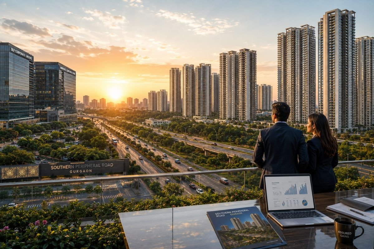 Investment opportunities along Southern Peripheral Road Gurgaon with premium residential skyline