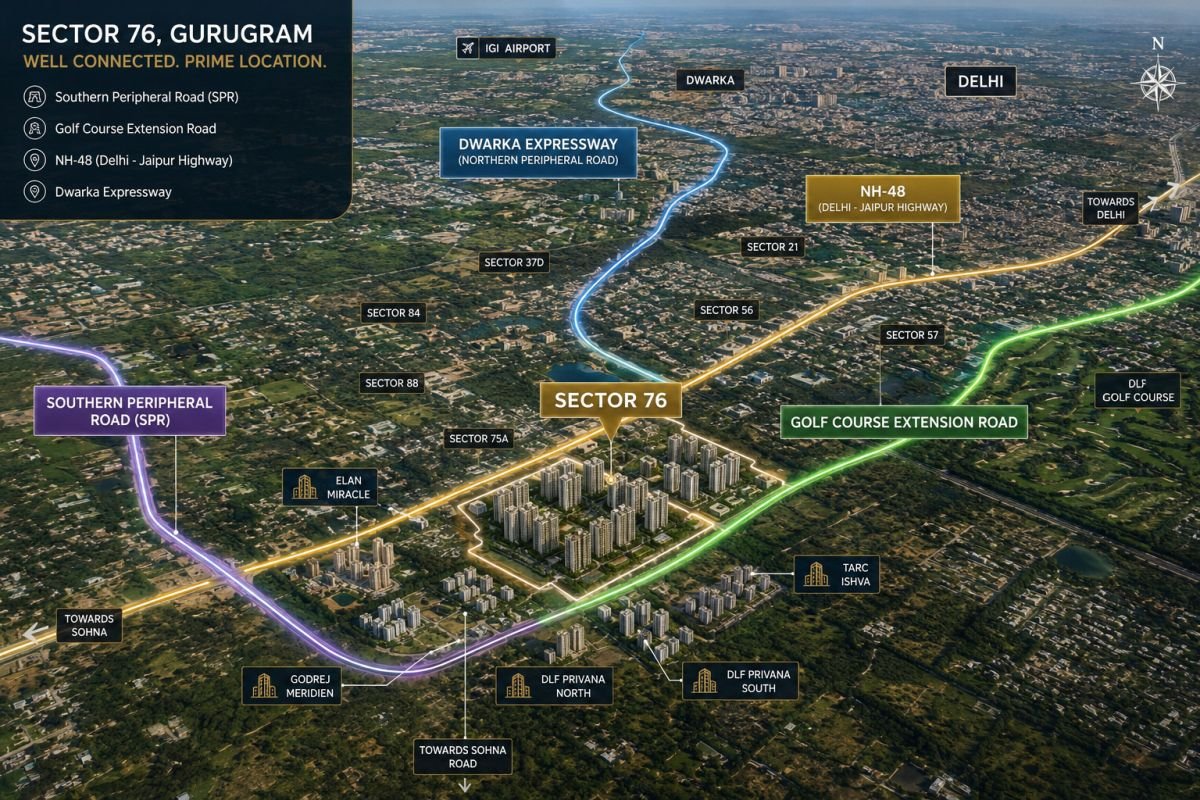 Whiteland projects Gurgaon in emerging growth corridors
