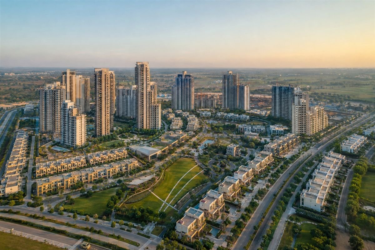 Central Park Flower Valley Sohna township development
