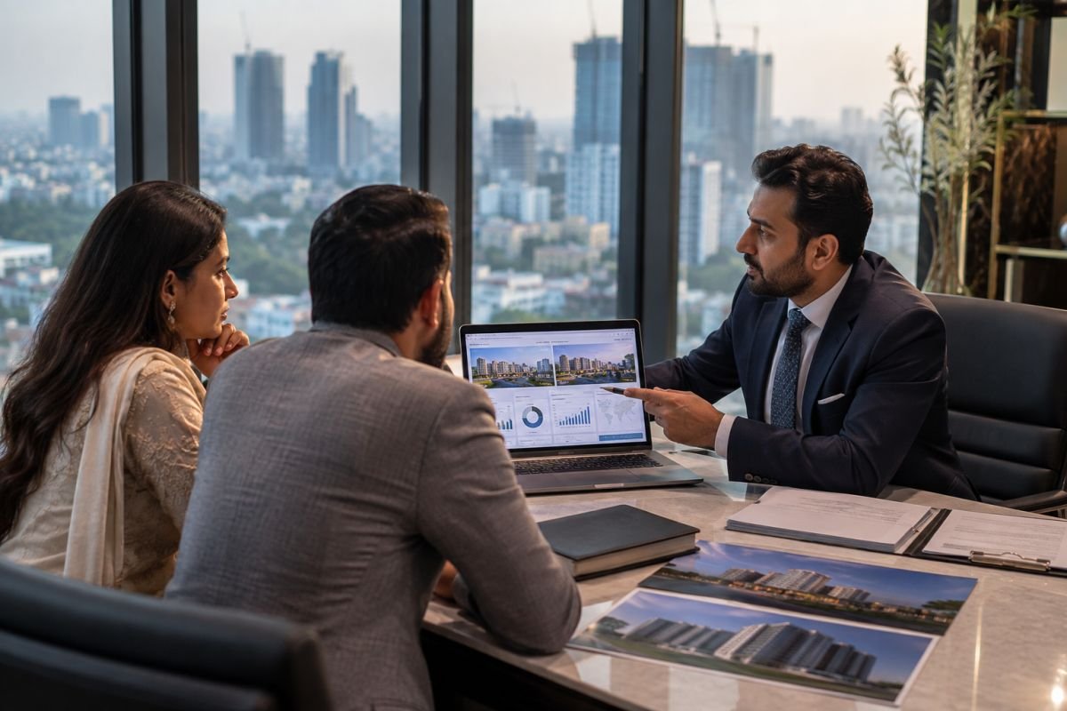 Diversified property investment strategy across Gurgaon and Hyderabad
