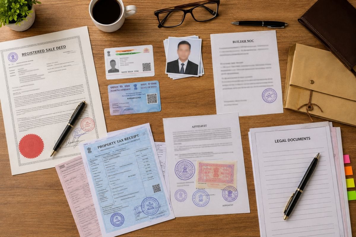 Documents required for property mutation in India