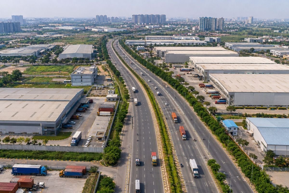 Dwarka Expressway New Gurgaon logistics and warehousing development