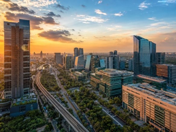 Gurgaon Grade A office market and commercial skyline in 2026