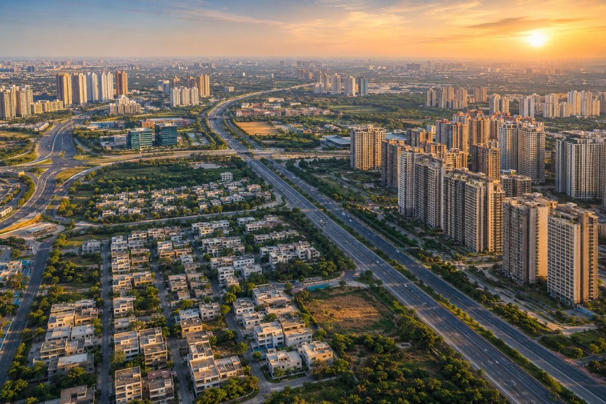 Gurgaon real estate growth corridors for builder floors and apartments