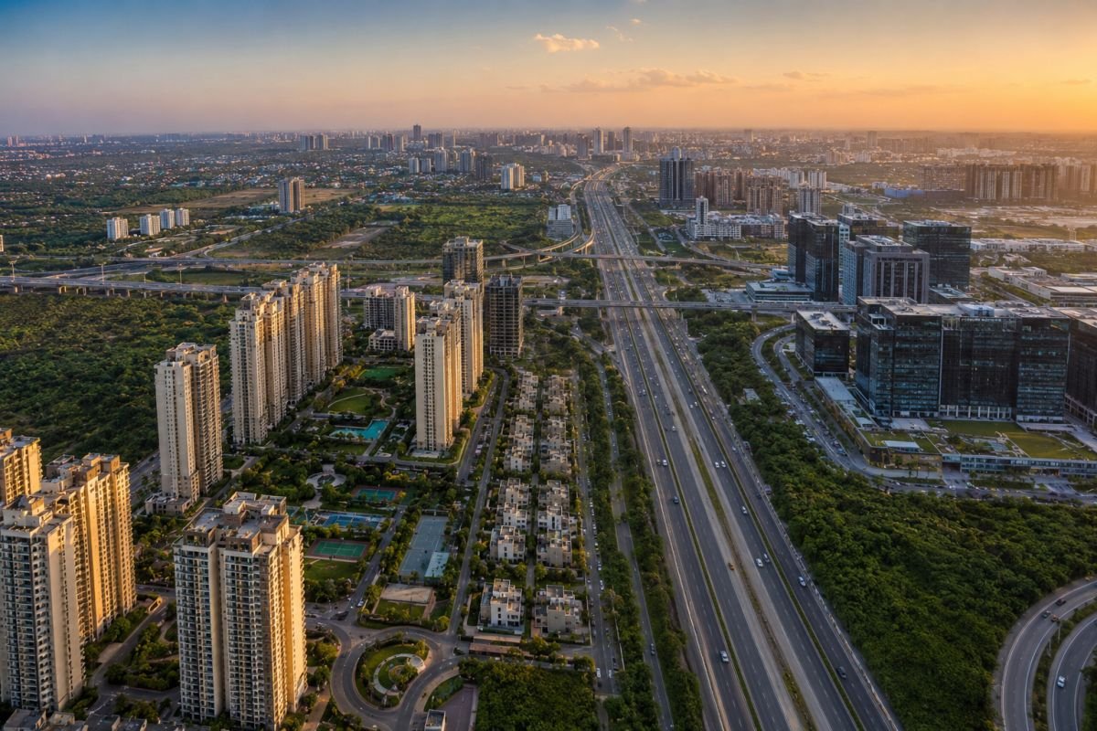 Premium Gurgaon investment corridors including Dwarka Expressway and Golf Course Extension Road