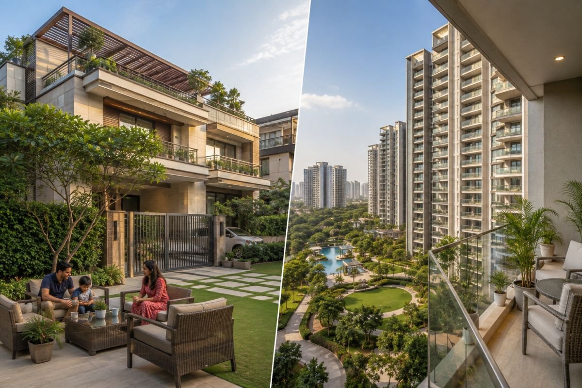 Independent Floors vs Apartments
