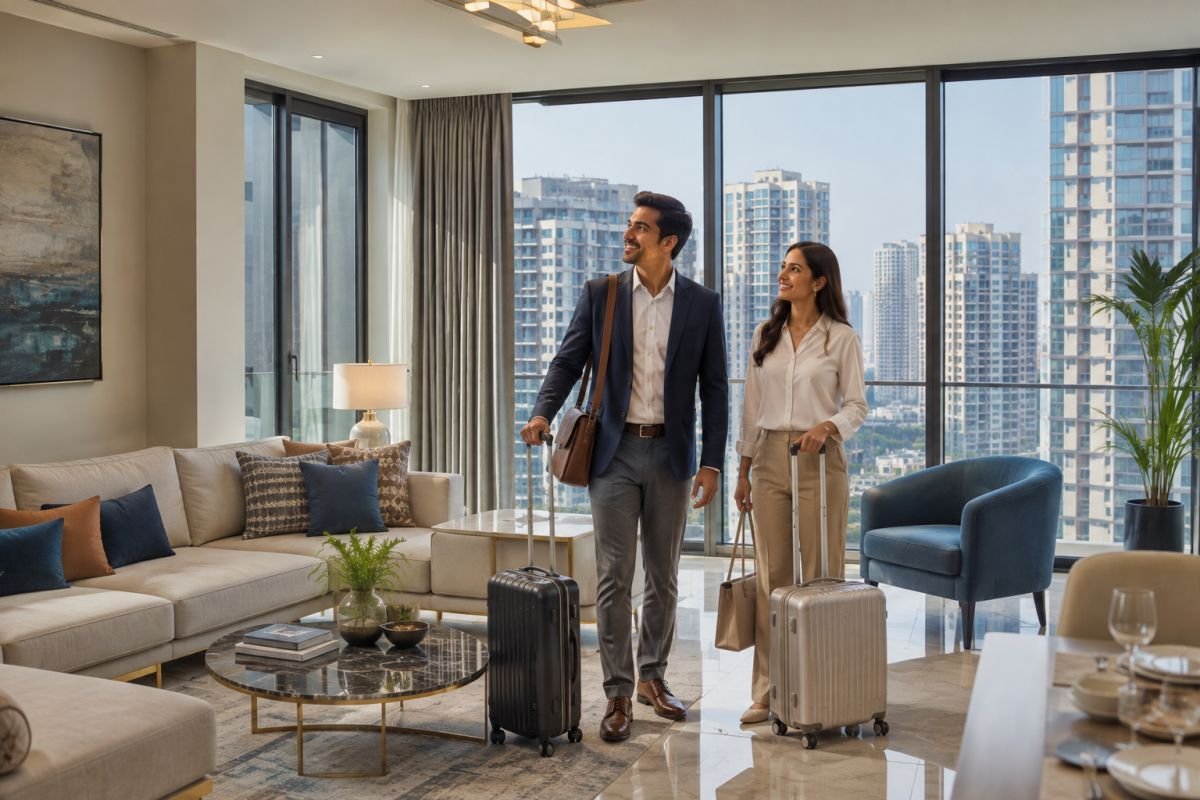 Premium Gurgaon apartment rented to corporate professionals