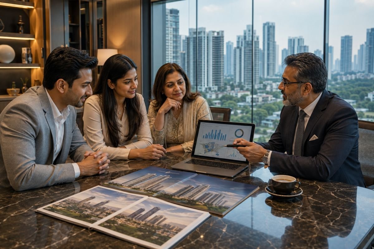 Luxury property investment decision in Gurgaon backed by market data