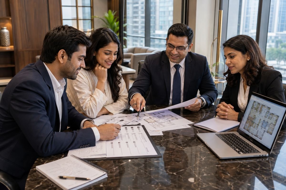 NRIs buyer completing due diligence before purchasing property in Gurgaon