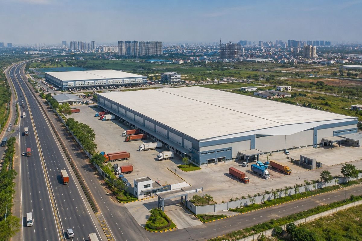 Warehousing real estate in Gurgaon with modern logistics facilities