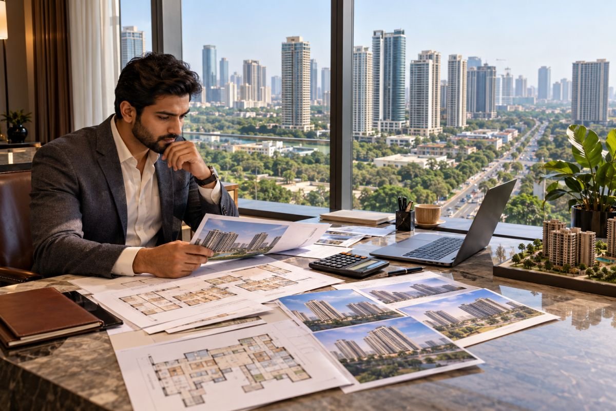 Golf Course Road property investment comparison in Gurgaon
