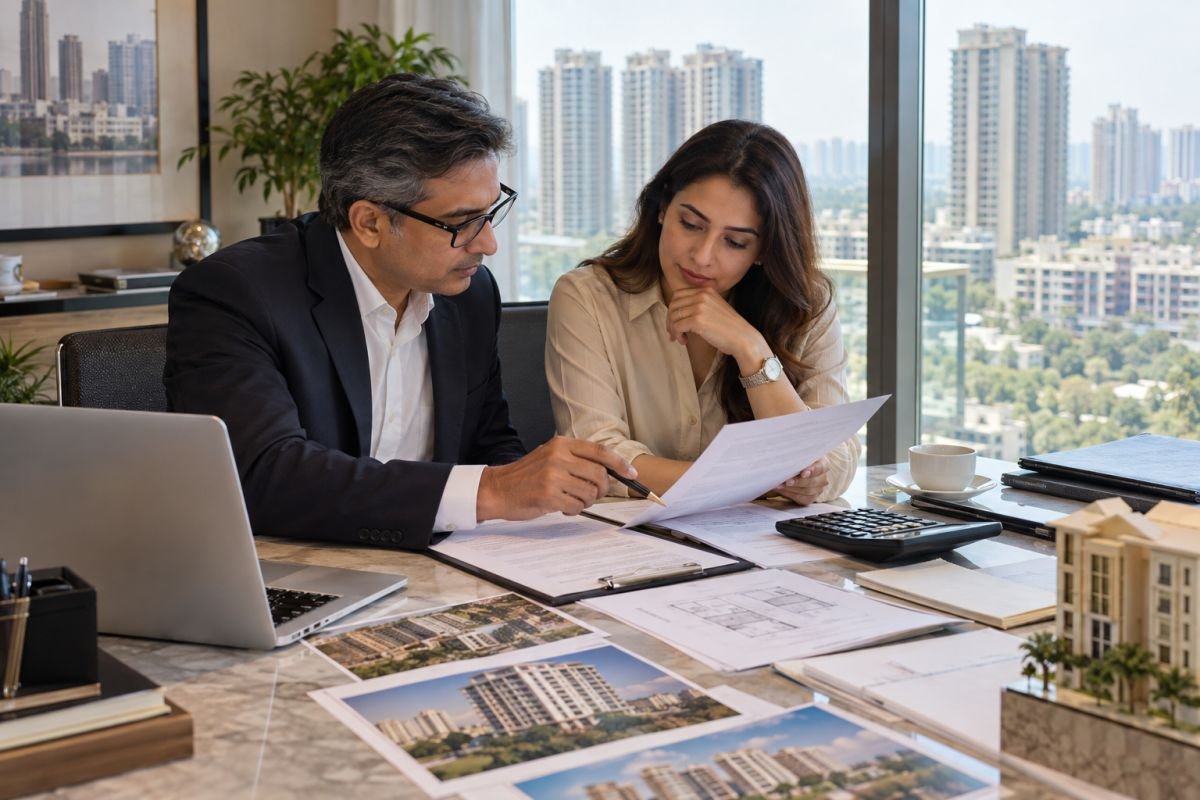 Gurgaon property capital gains calculation for NRI sellers