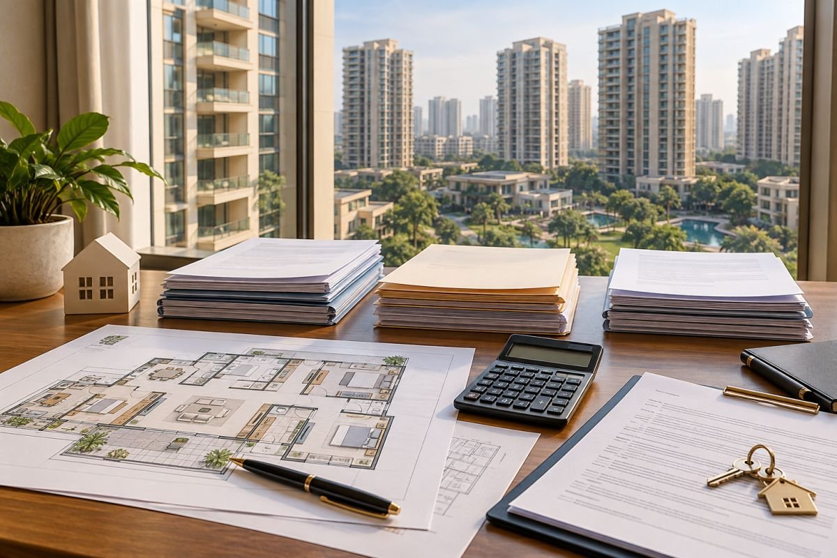 Gurgaon property GST TDS and total purchase cost comparison