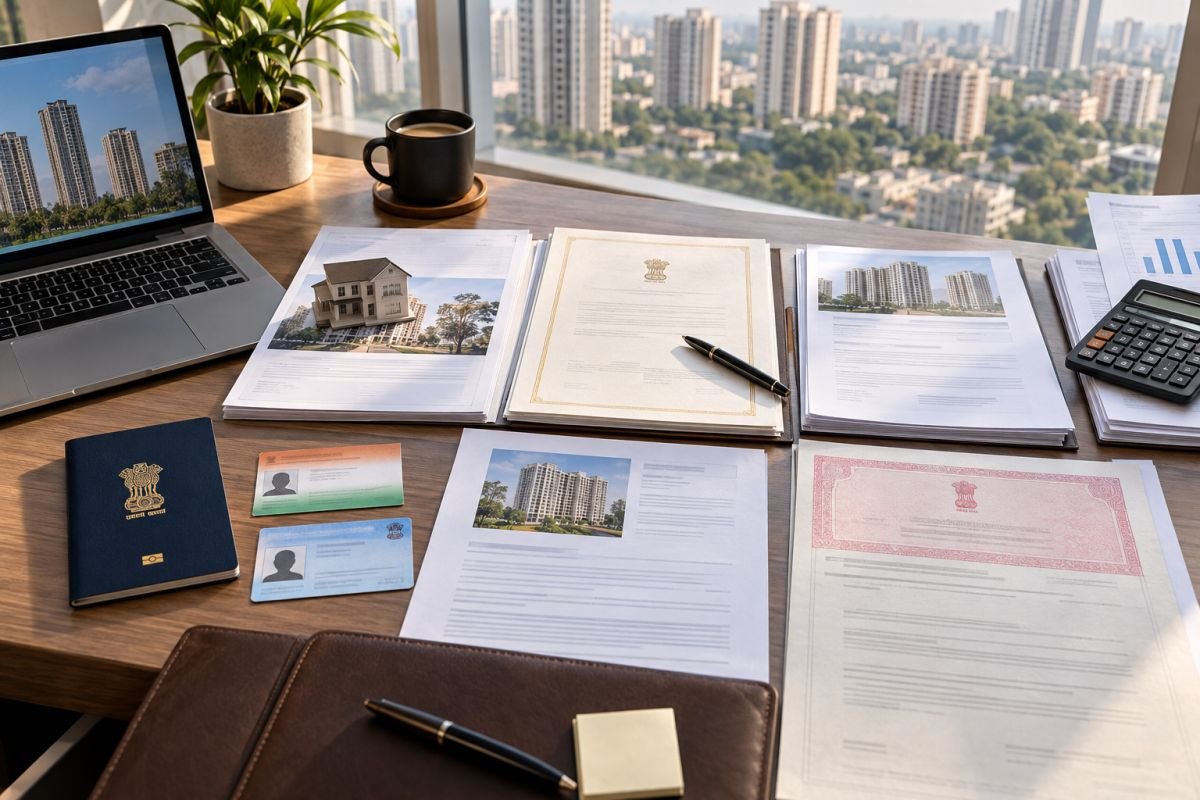 NRI Gurgaon property sale documents and tax compliance checklist