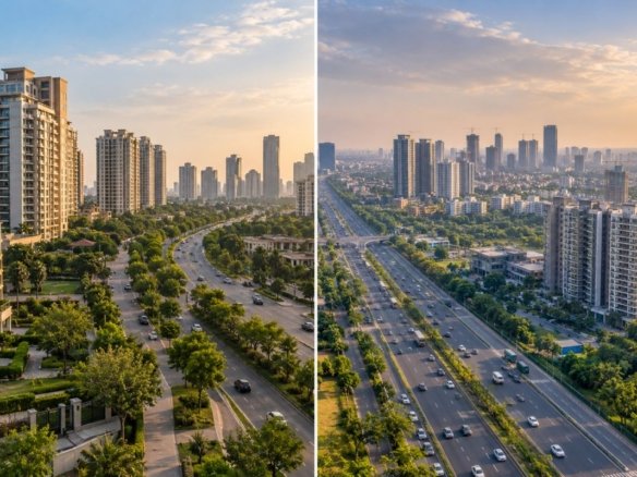 SPR vs Golf Course Extension Road property investment in Gurgaon 2026