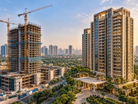 Under-construction vs ready-to-move property in Gurgaon tax comparison