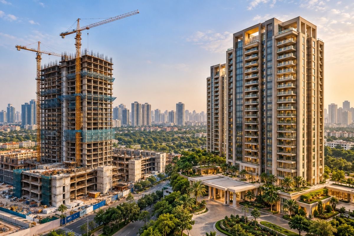 Under-construction vs ready-to-move property in Gurgaon tax comparison