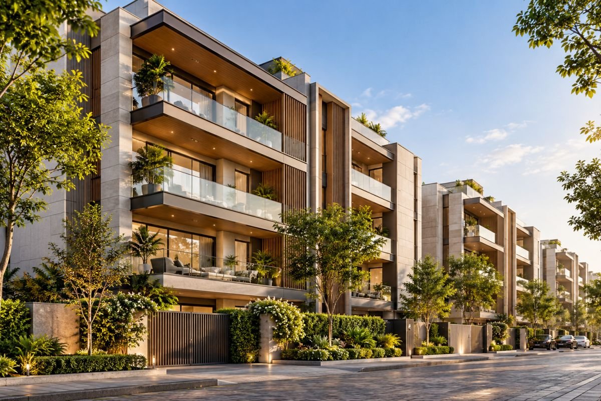 Adani Samsara Ivana Sector 63 Gurgaon low-rise luxury independent-floor architecture