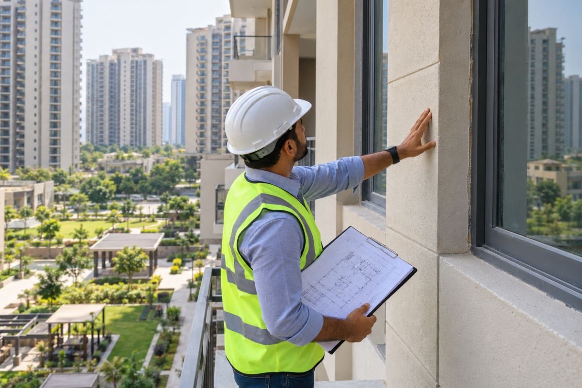 Residential building inspection for construction quality and Occupancy Certificate due diligence