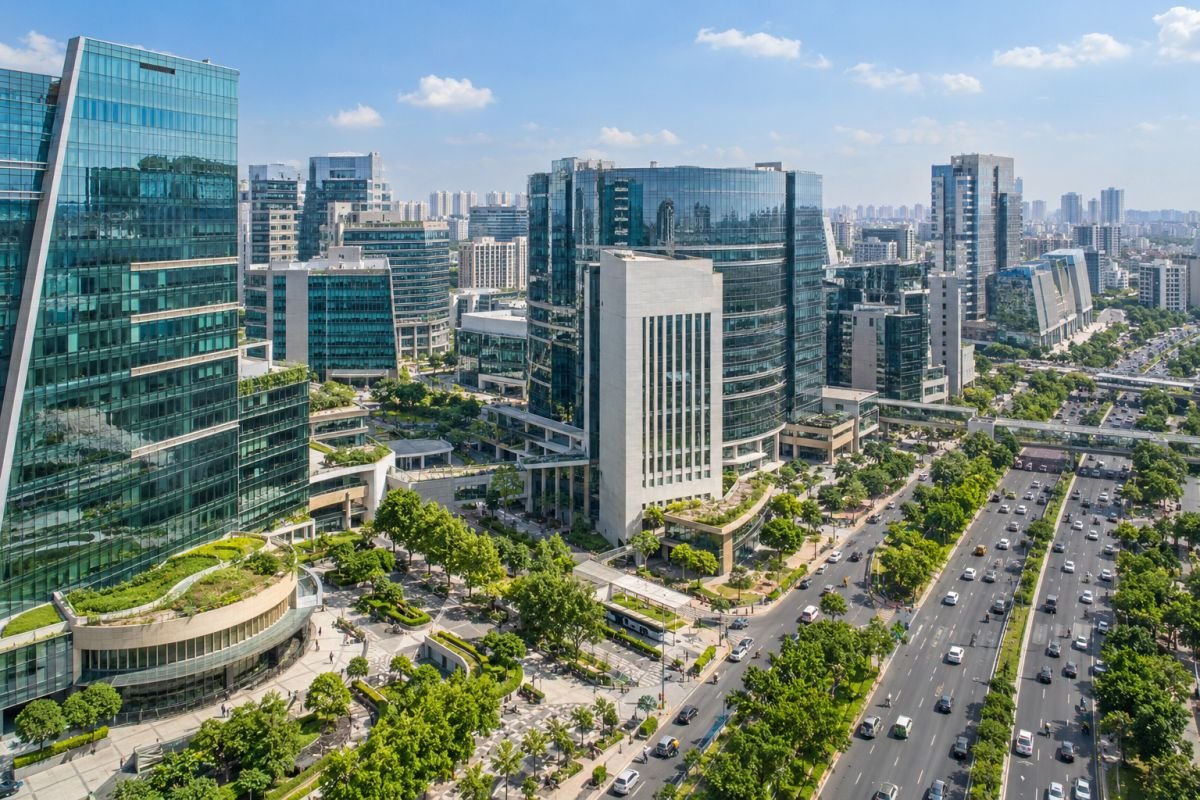 Cyber City Gurgaon Grade A office investment district