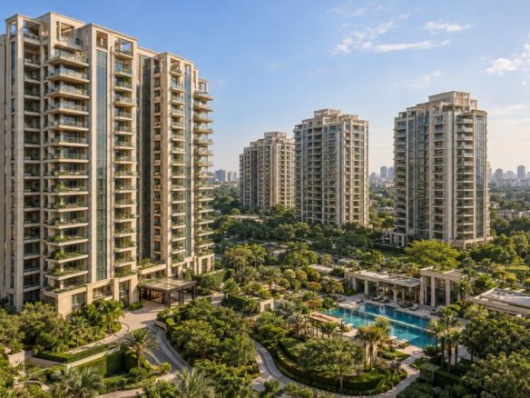 DLF The Camellias luxury residential towers in Sector 42 Gurgaon