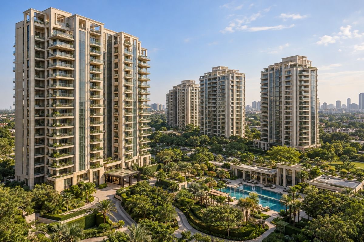 DLF The Camellias luxury residential towers in Sector 42 Gurgaon