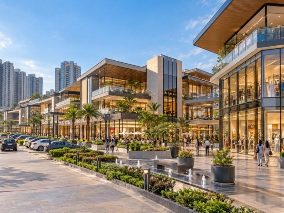 Elan Miracle Sector 84 Gurgaon commercial retail and entertainment development exterior