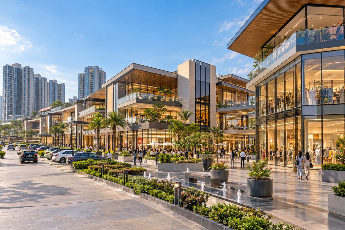 Elan Miracle Sector 84 Gurgaon commercial retail and entertainment development exterior