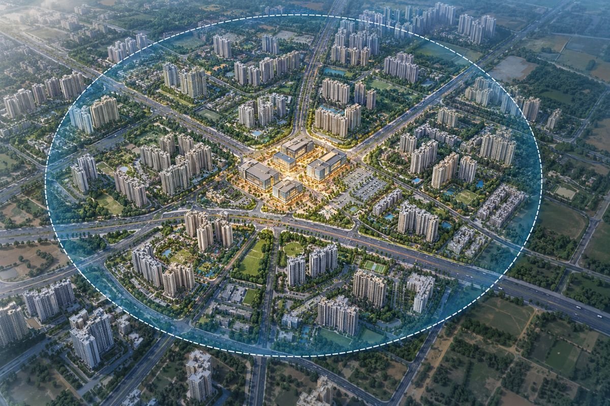 Elan Miracle Sector 84 Gurgaon commercial catchment and surrounding residential communities