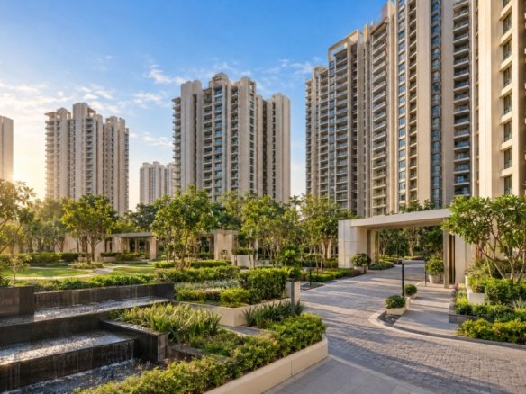 Emaar Gurgaon Greens Sector 102 Gurgaon residential towers and landscaped surroundings