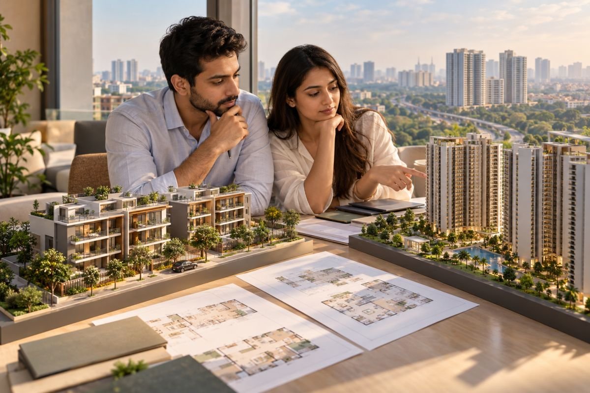 Gurgaon builder floor or apartment buying decision