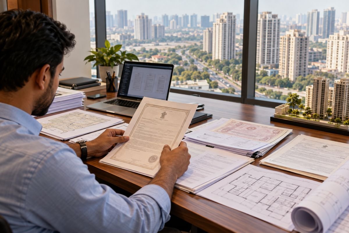 Gurgaon property buyer document checklist for legal verification