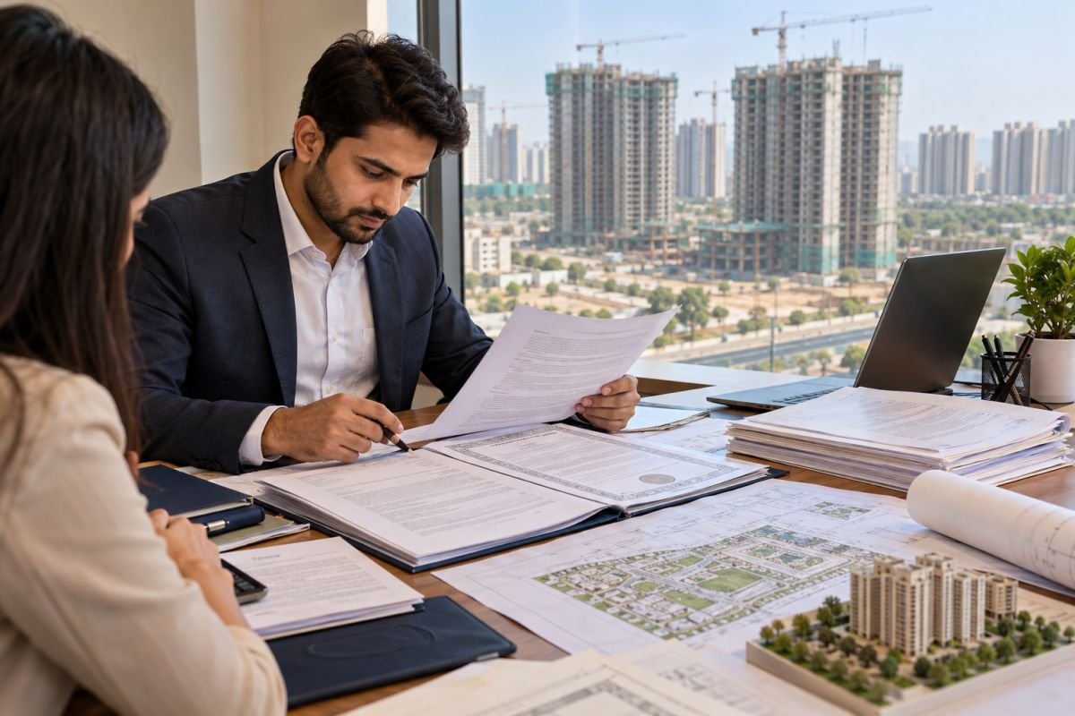 Gurgaon RERA project approval document verification