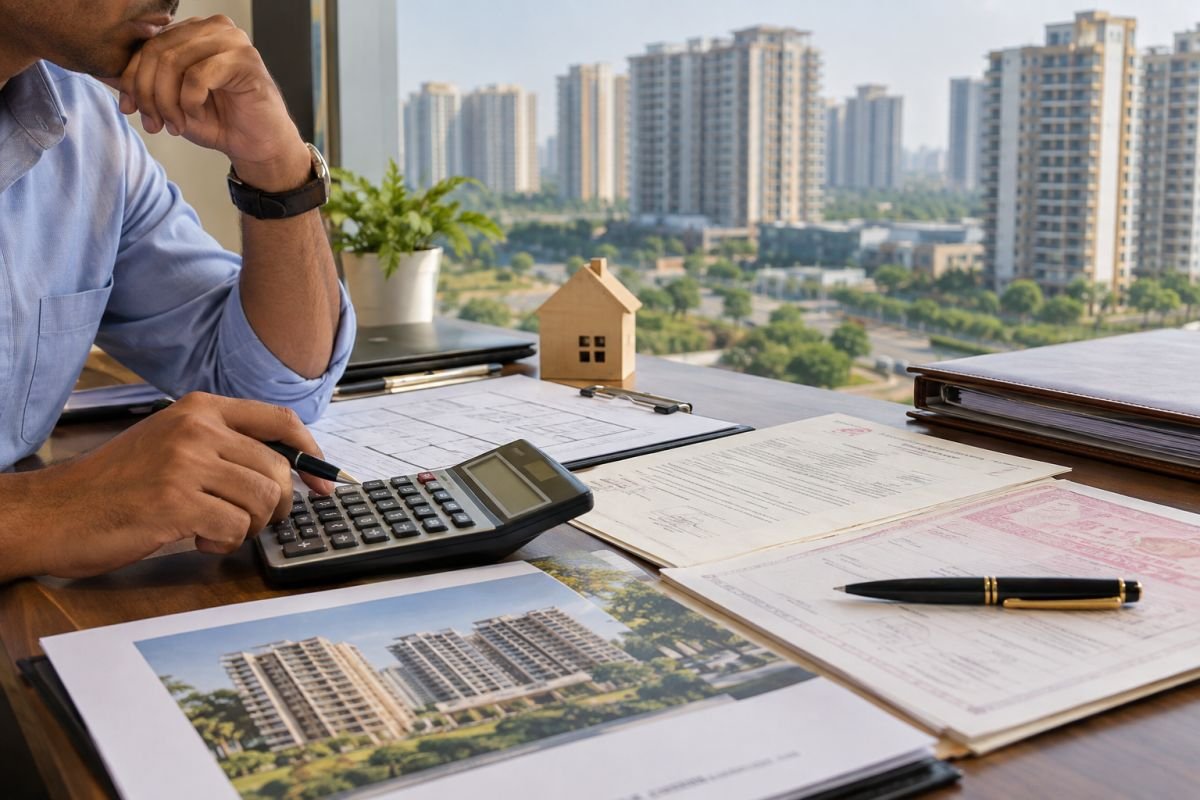 Gurgaon stamp duty calculation based on property valuation and transaction value