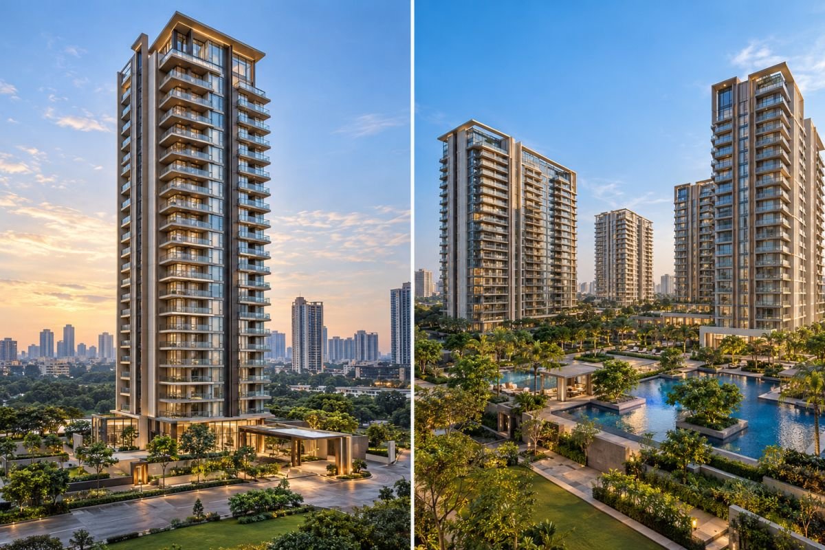 M3M Latitude vs M3M Polo Suites Sector 65 Gurgaon luxury residential comparison