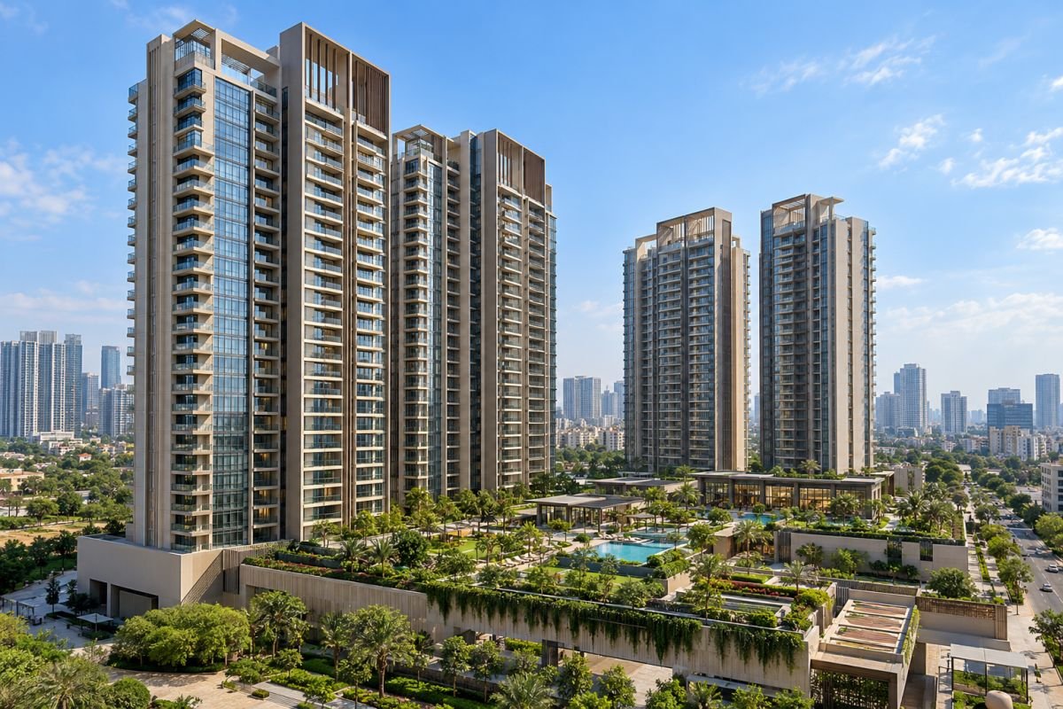 M3M Skycity Sector 65 Gurgaon residential high-rise towers